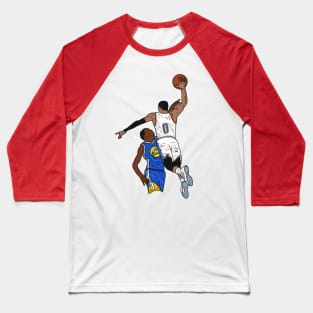 Westbrook dunks on Durant... Baseball T-Shirt